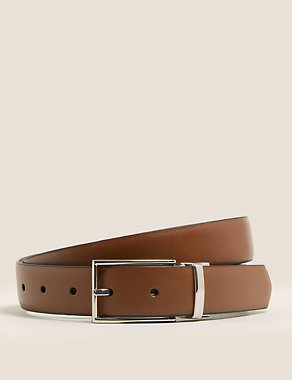 Leather Reversible Belt Image 2 of 6