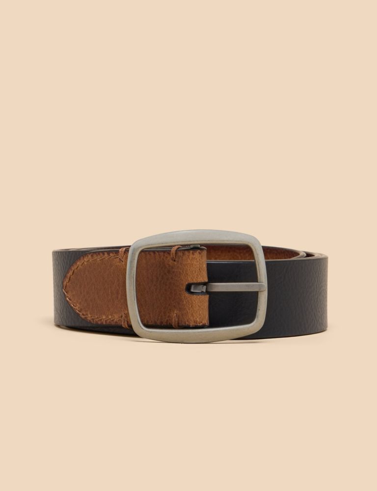 Leather Reversible Jeans Belt 3 of 3