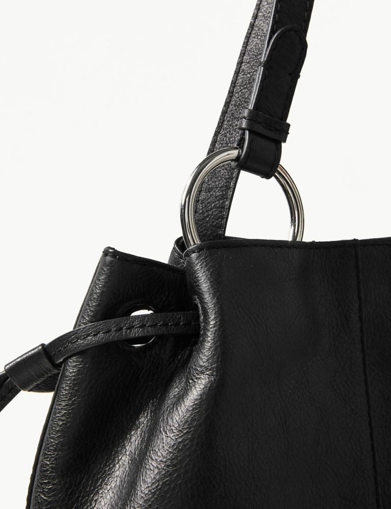 Leather Ring Shoulder Bag 6 of 6