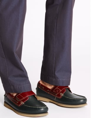 marks and spencer mens deck shoes