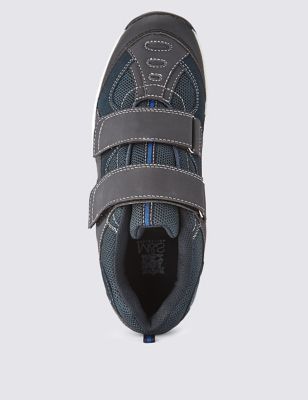 Leather Riptape Trainers Image 2 of 4