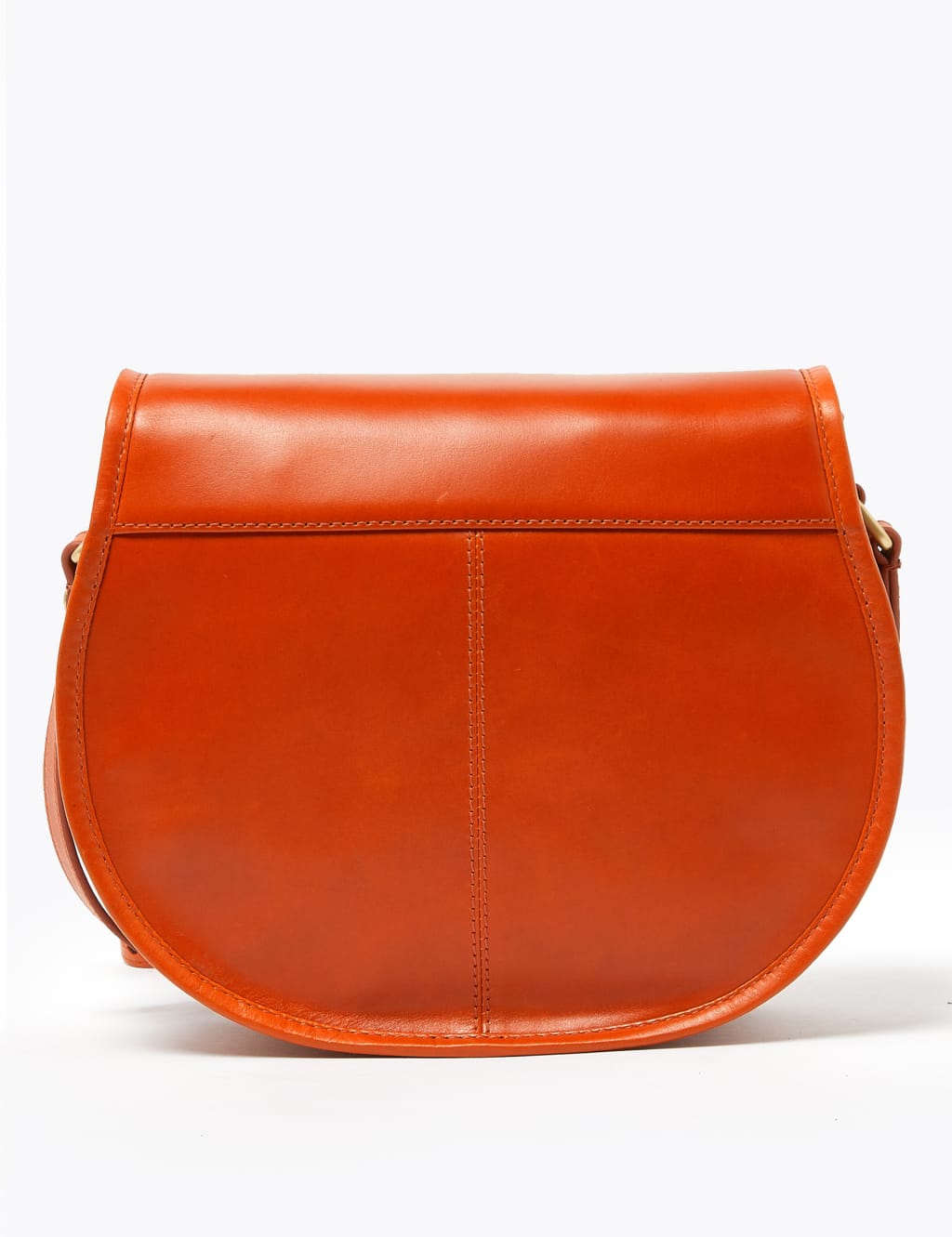 Leather Saddle Cross Body Bag M&S Collection M&S