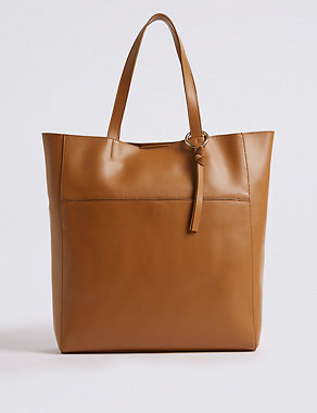 Leather Shopper Bag Image 2 of 5