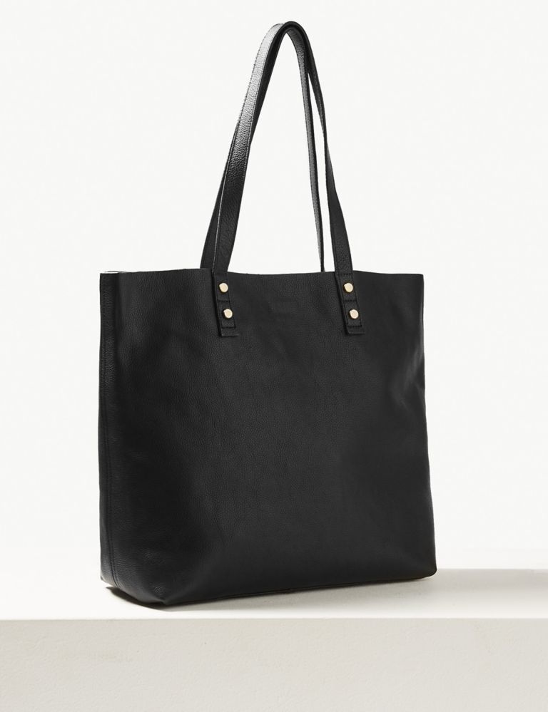 Leather Shopper Bag 3 of 6