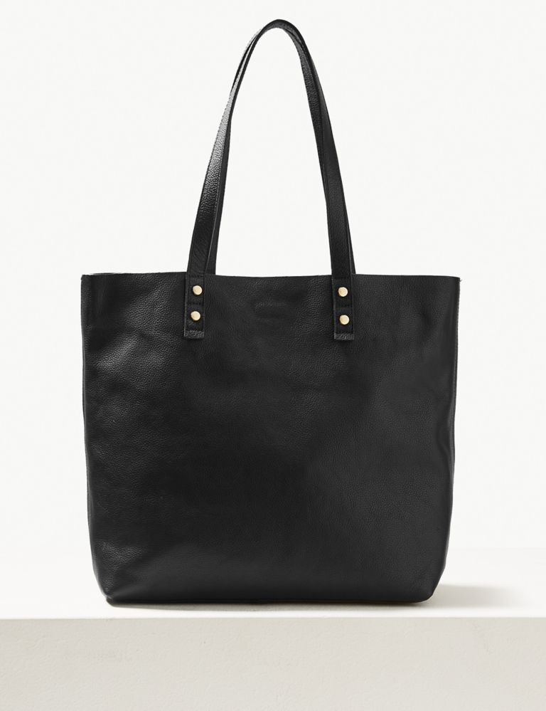 Leather Shopper Bag 2 of 6