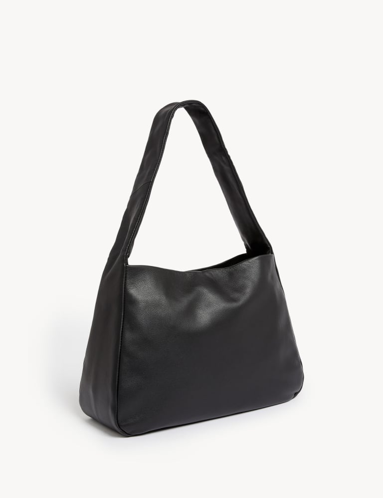 Leather Shoulder Bag | M&S Collection | M&S