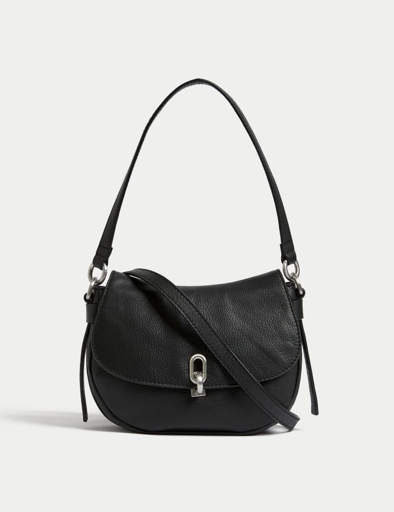 Leather Shoulder Bag | M&S Collection | M&S