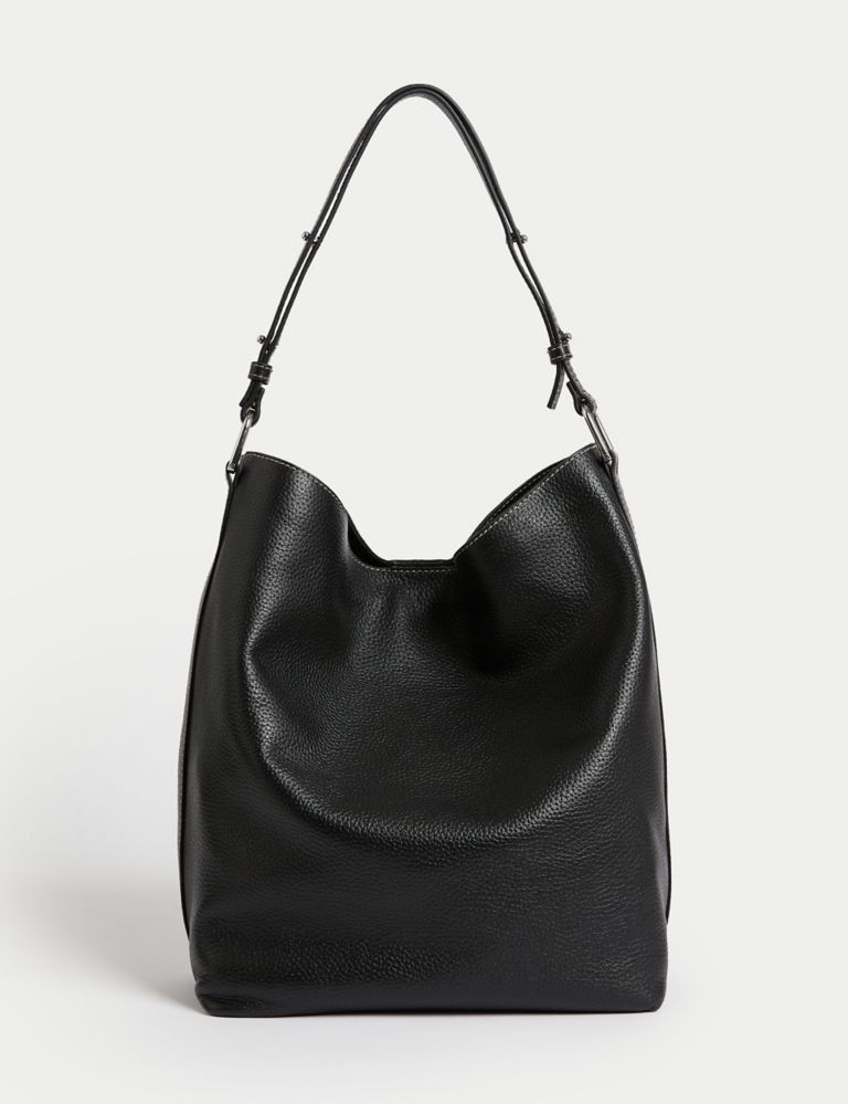 Leather Shoulder Bag 2 of 5