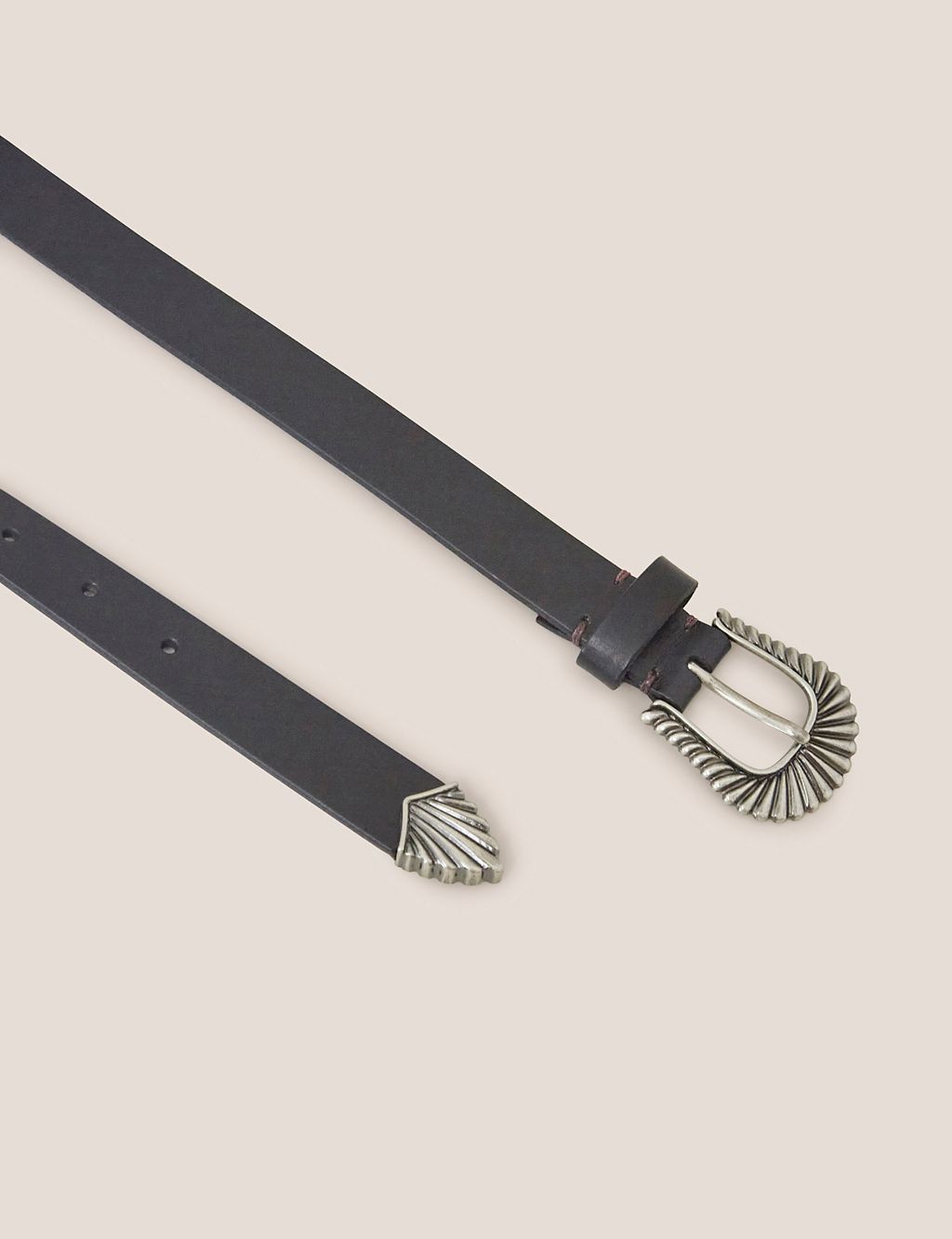 Leather Skinny Waist Belt | White Stuff | M&S
