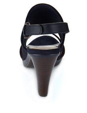Leather Slingback Sandals Image 2 of 4