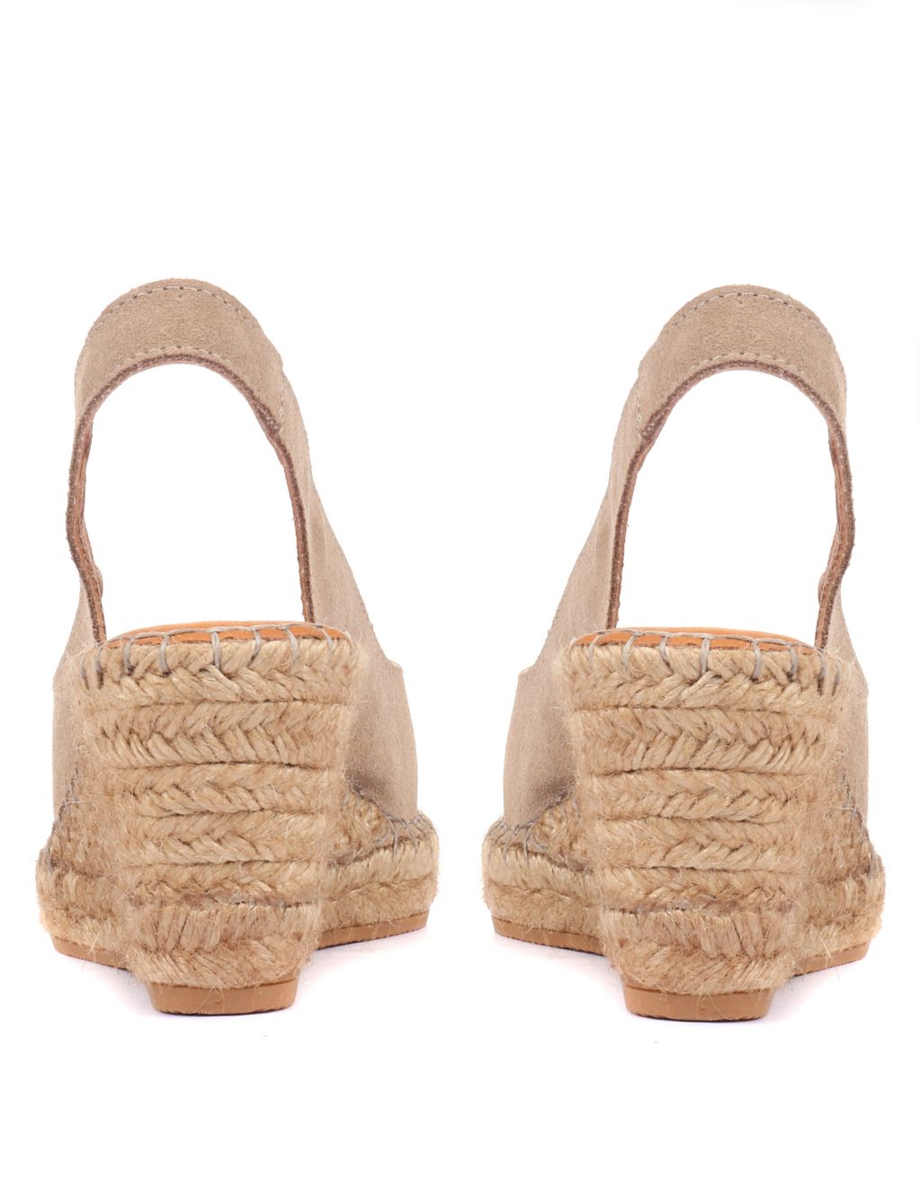 Leather Slingback Wedge Espadrilles 7 of 7