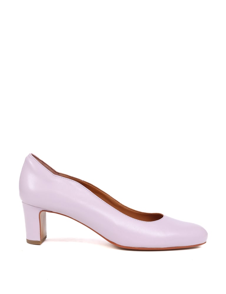 M&s block heel court shoes discount