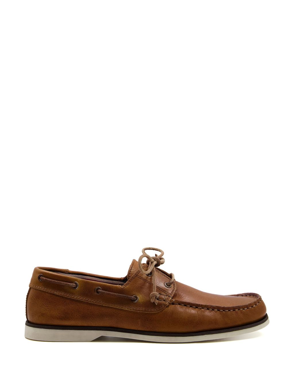 Leather Slip-On Boat Shoes 3 of 4