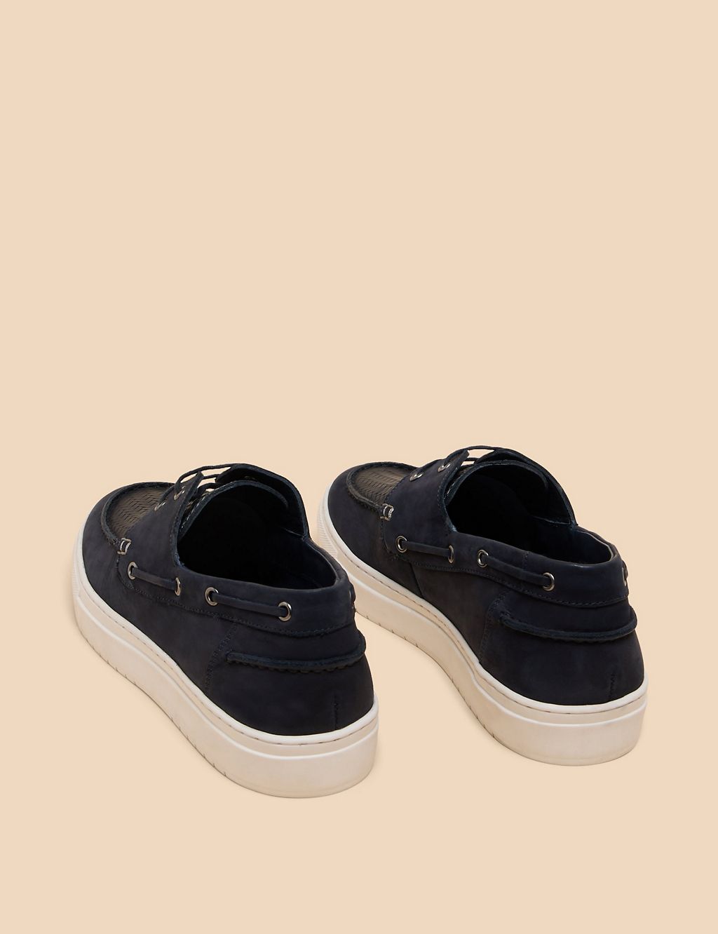 Leather Slip On Boat Shoes 2 of 4