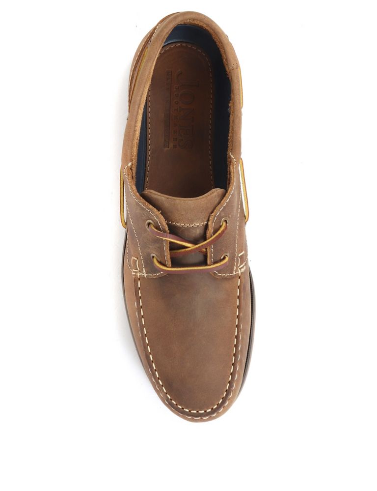 Leather Slip-On Boat Shoes 5 of 6