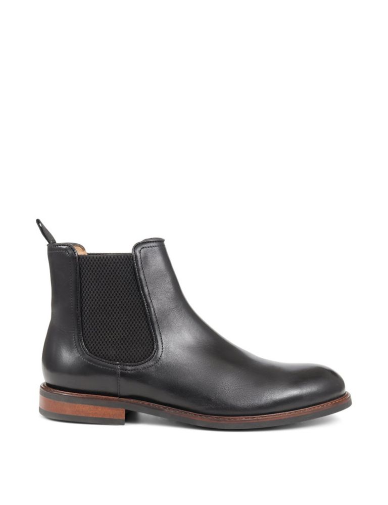 Leather Slip-On Chelsea Boots 3 of 7