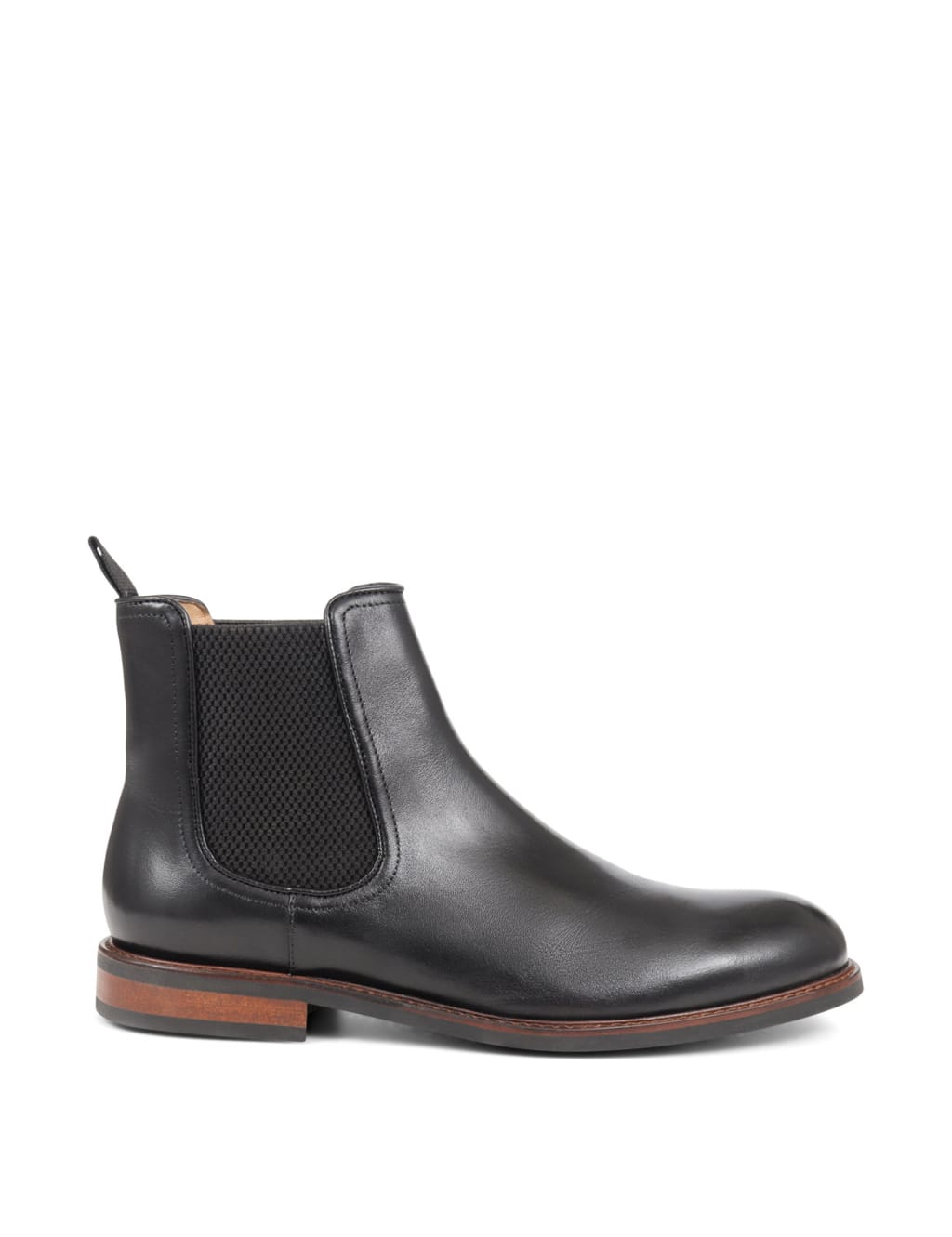 Slip on leather boots sales