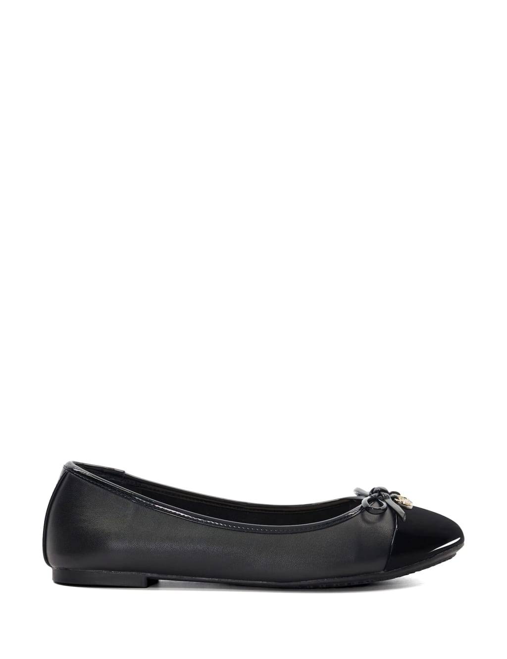 Leather Slip On Flat Ballet Pumps 3 of 5