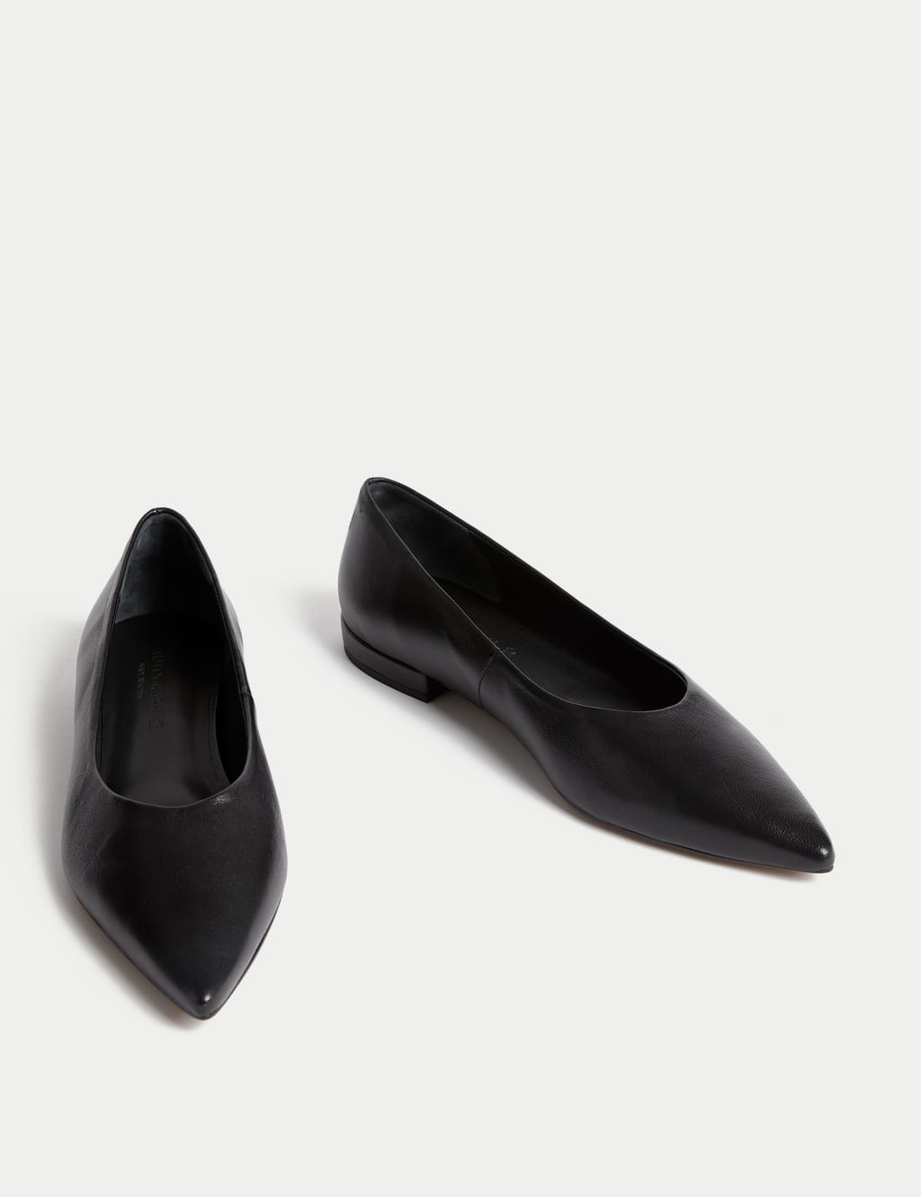 Flat pointed pumps shop