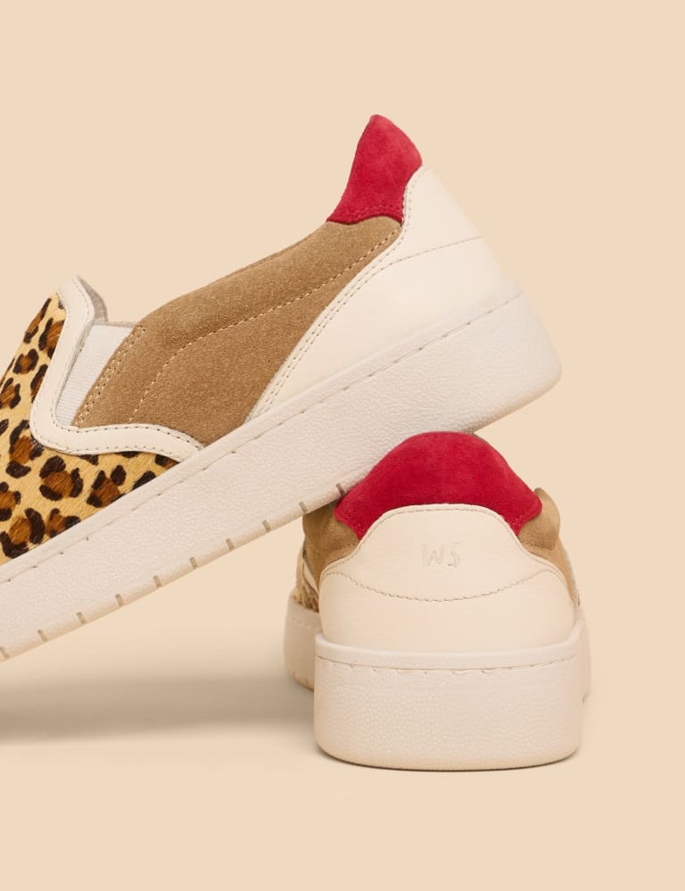 Marks and spencer animal print trainers discount