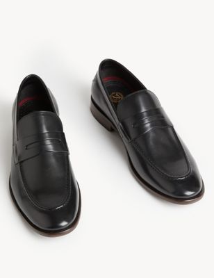 Leather Slip-On Loafers Image 2 of 4