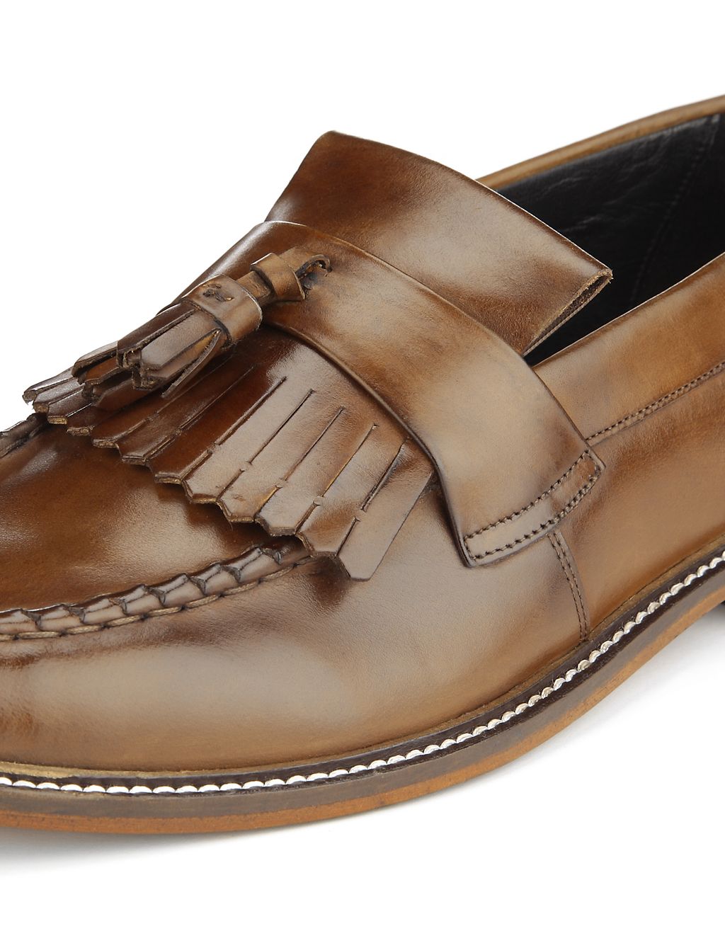 Leather Slip-On Loafers 4 of 4