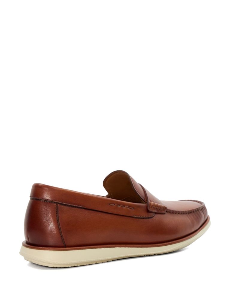 Leather Slip-On Loafers 3 of 6