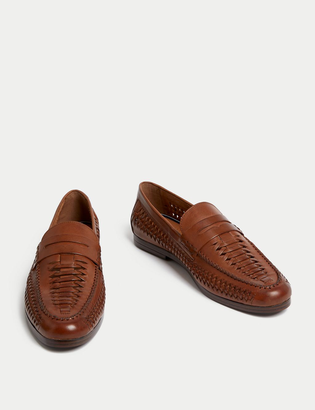 Leather Slip-On Loafers 1 of 4