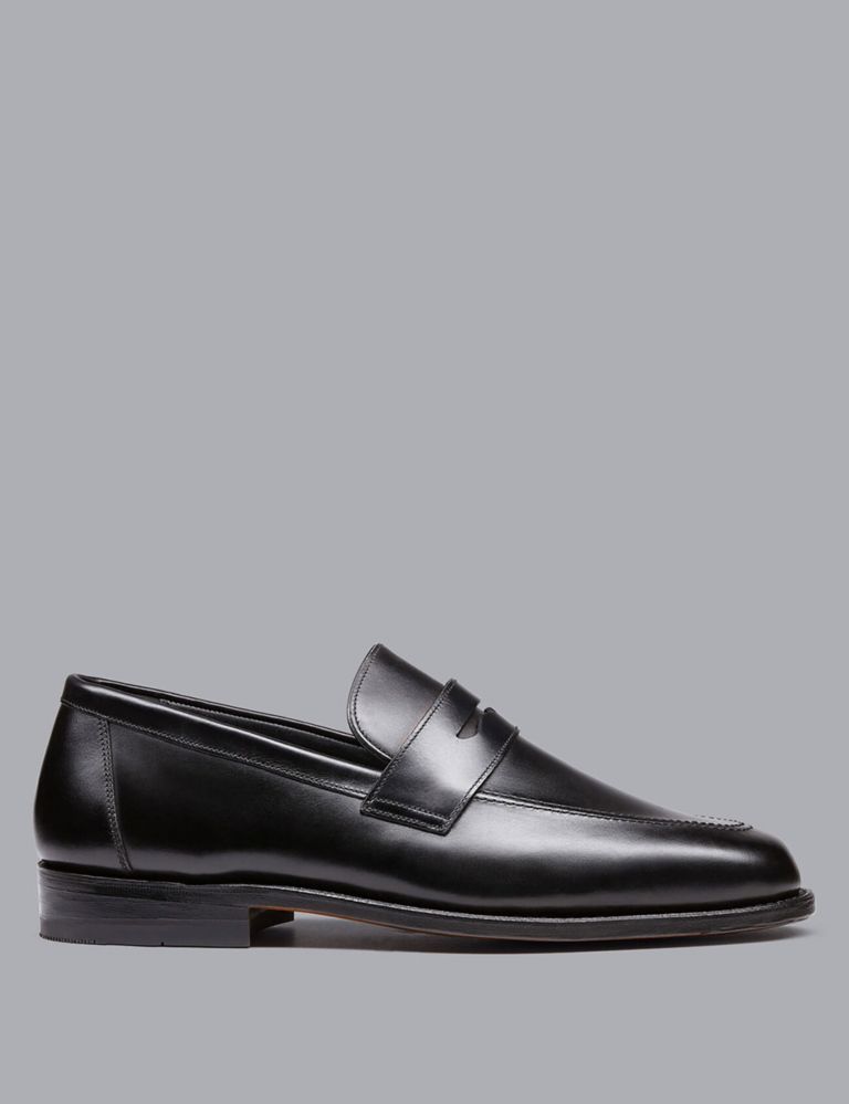 Leather Slip On Loafers 1 of 4