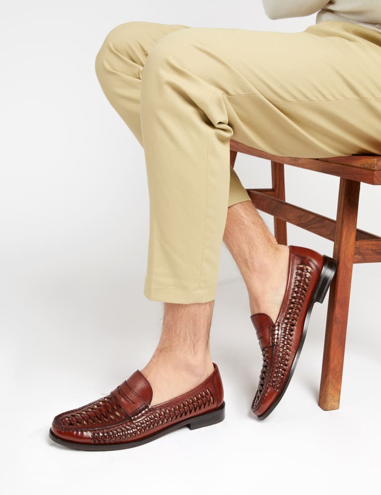 Leather Slip On Loafers Jones Bootmaker M S
