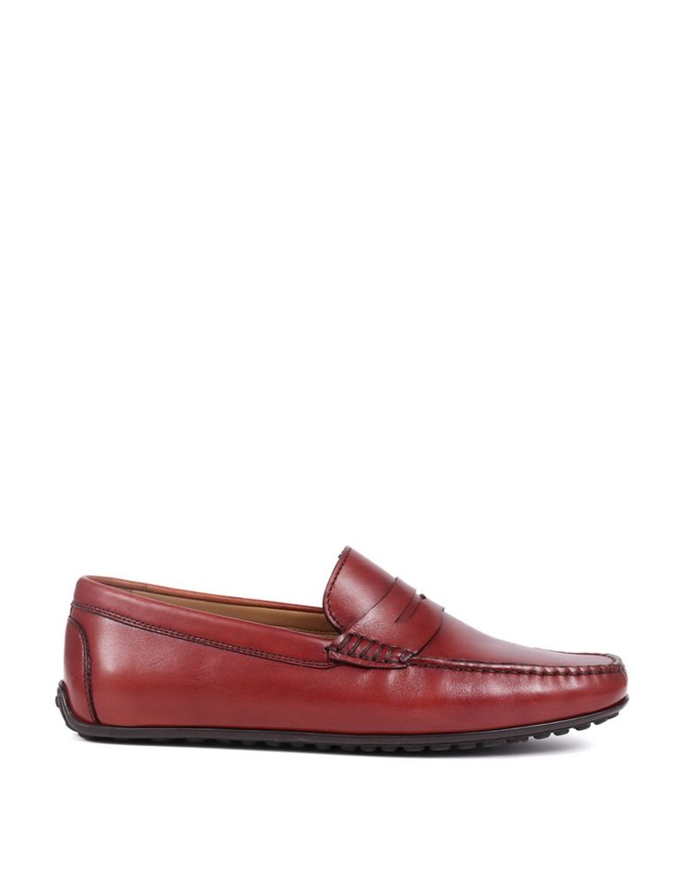 Leather Slip-On Loafers 3 of 7