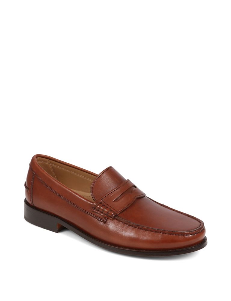 Leather Slip-On Loafers 4 of 7
