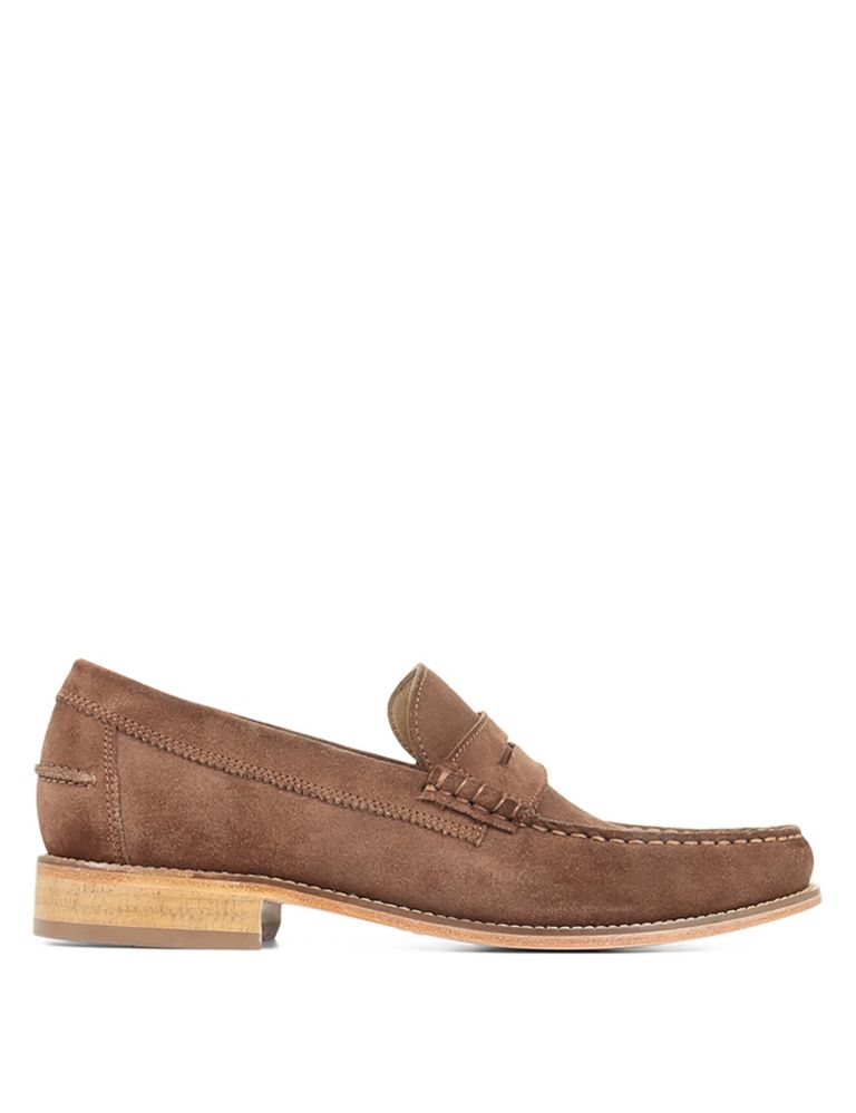 Leather Slip-On Loafers 3 of 7