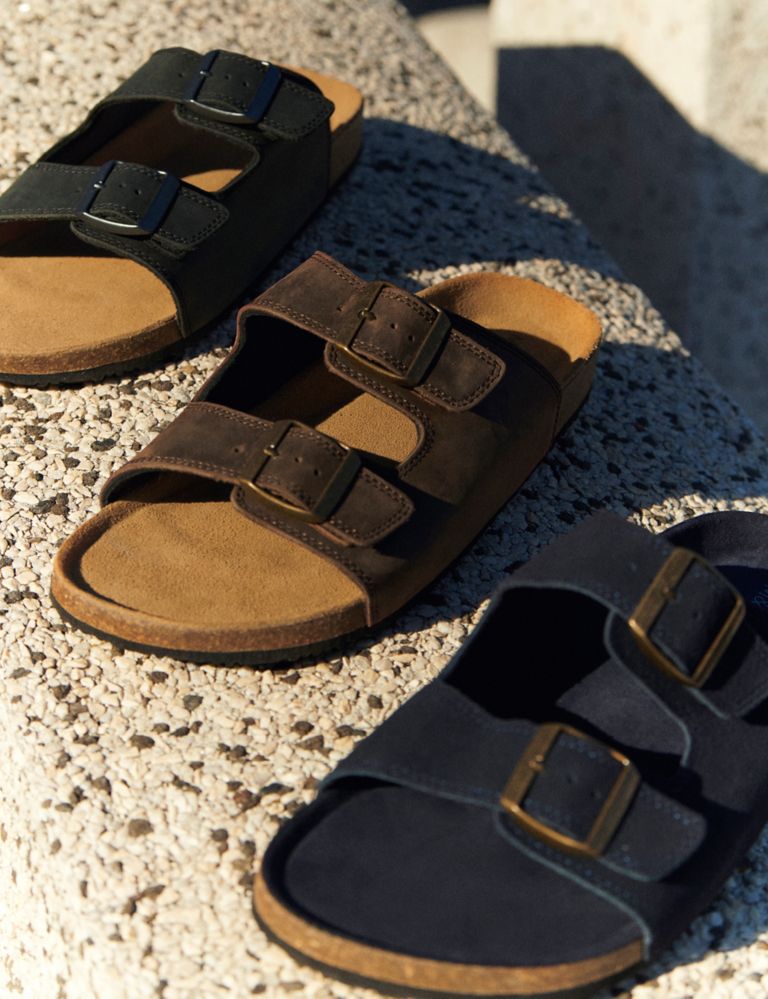 Leather Slip-On Sandals 5 of 5