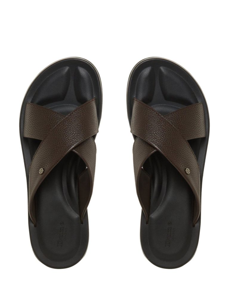 Leather Slip-On Sandals 3 of 4