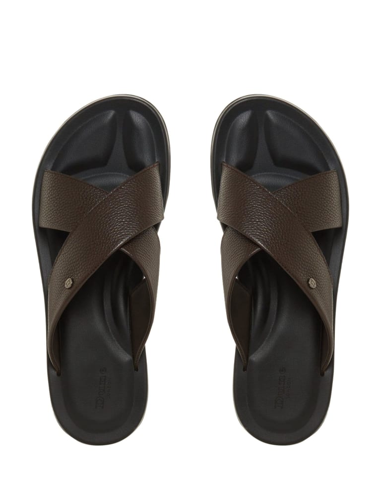 Leather Slip-On Sandals 3 of 4