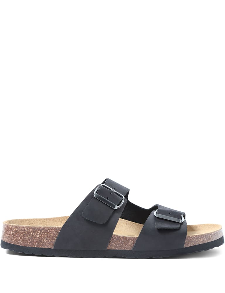 Leather Slip-On Sandals 1 of 5