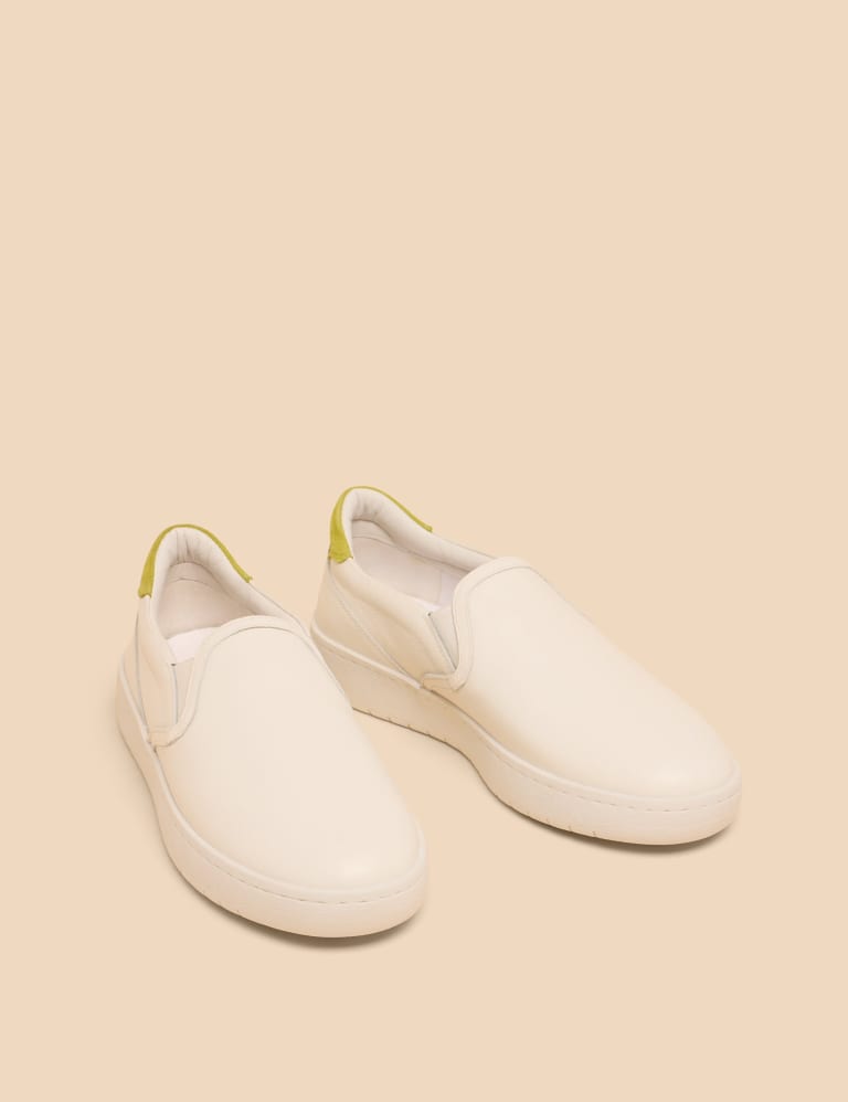 slip on trainers womens white