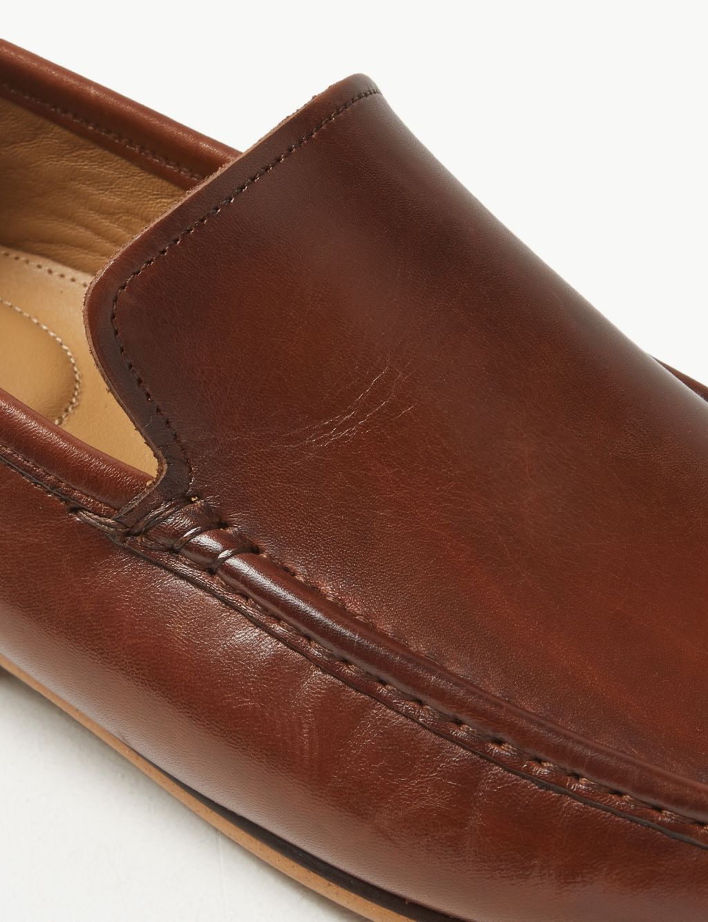 Leather Slip-on Loafers 4 of 5