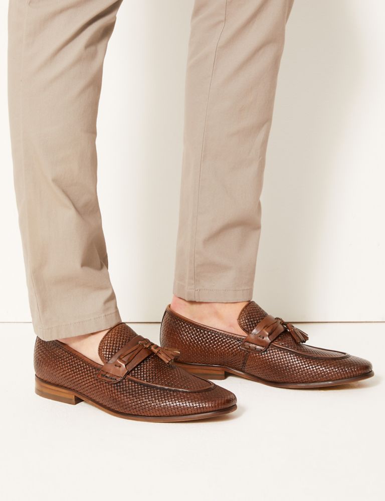 Leather Slip-on Loafers 1 of 5