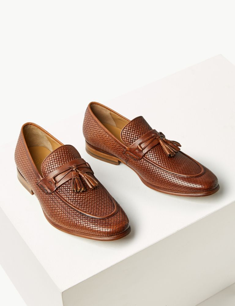 Leather Slip-on Loafers 3 of 5