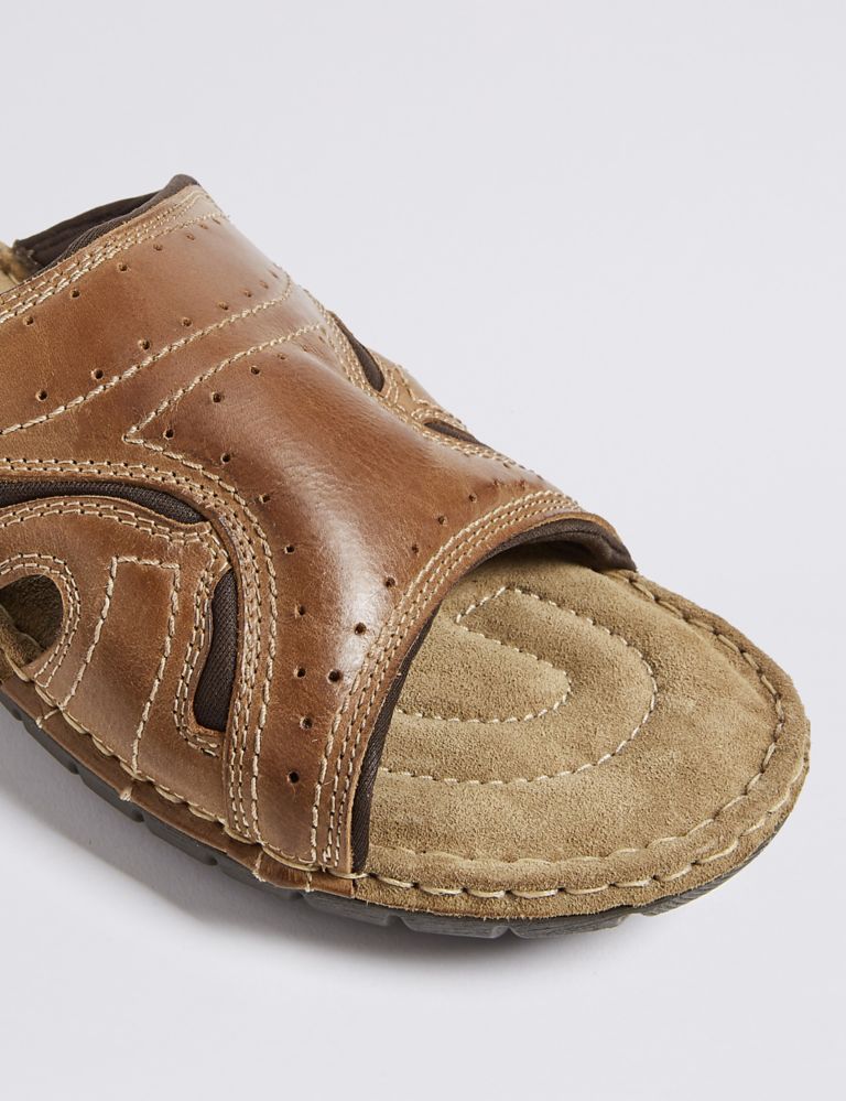 Leather Slip-on Sandals 6 of 6