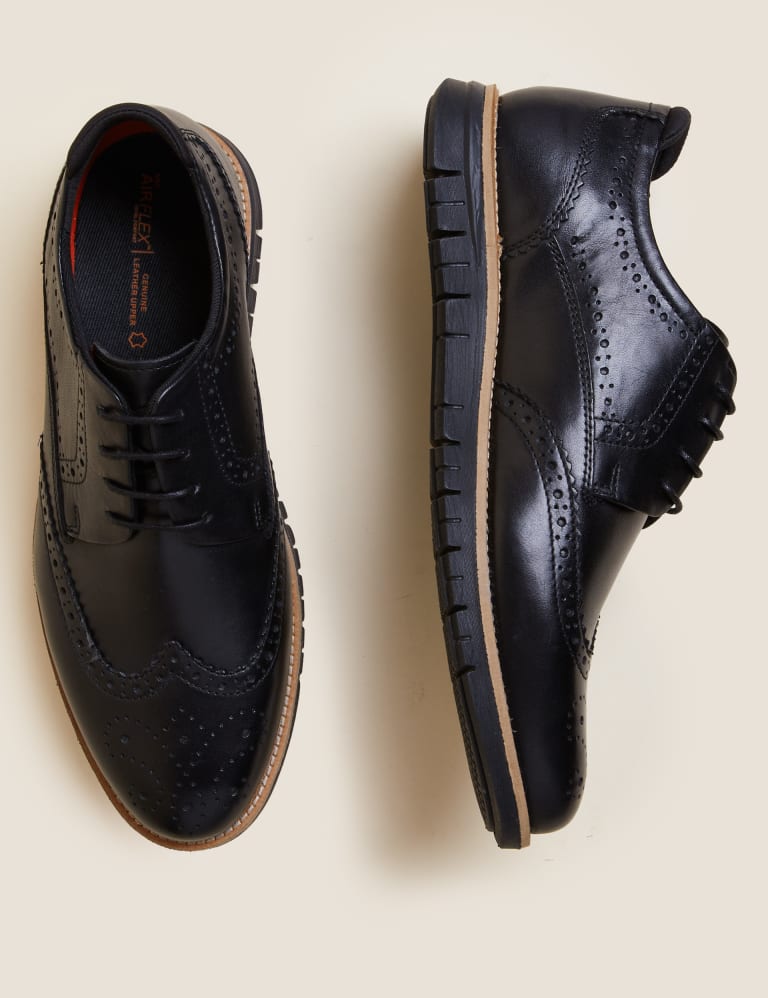 Leather Sports Sole Brogues