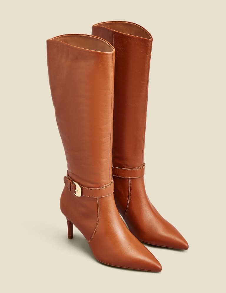 Stiletto knee high boots uk on sale