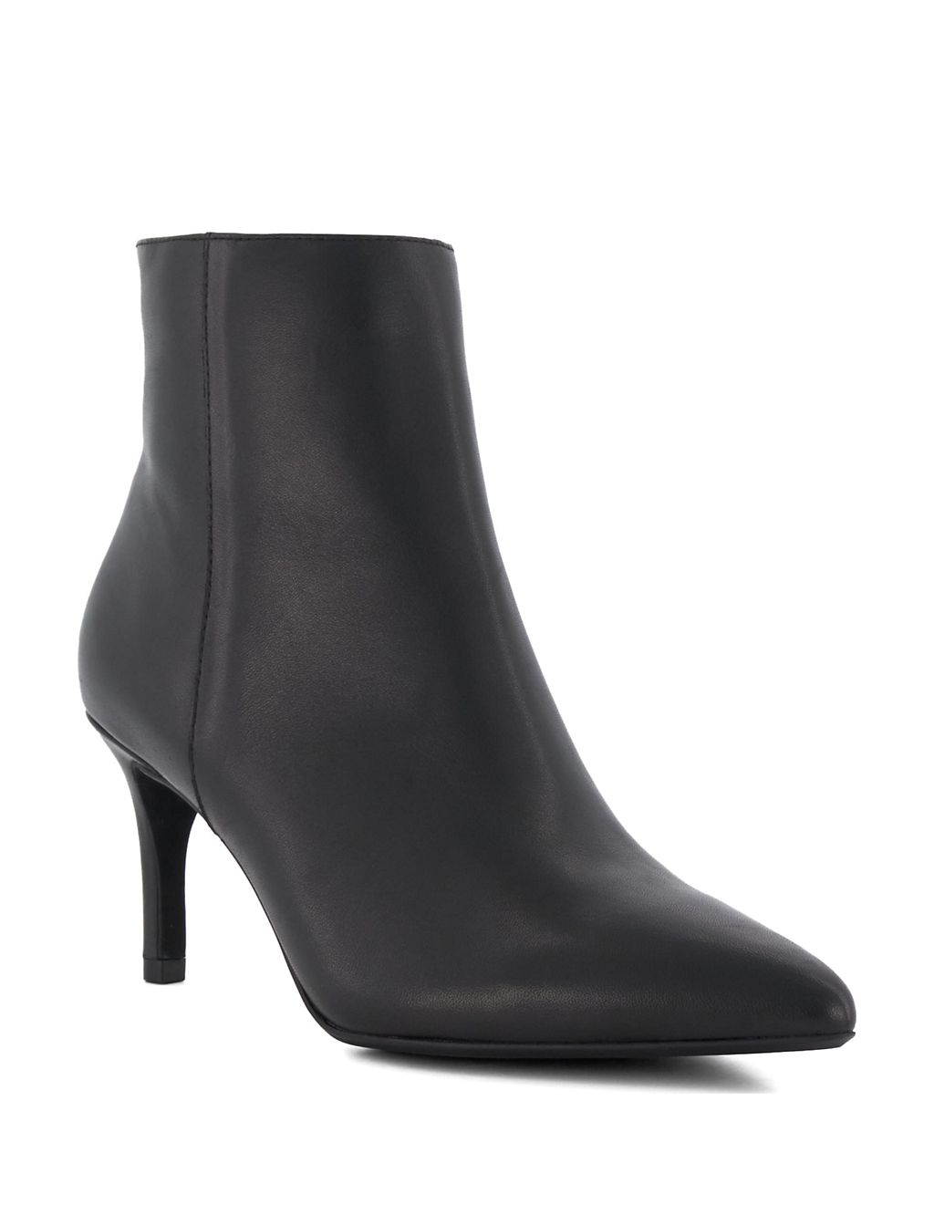 Leather Stiletto Heel Pointed Ankle Boots | Dune London | M&S