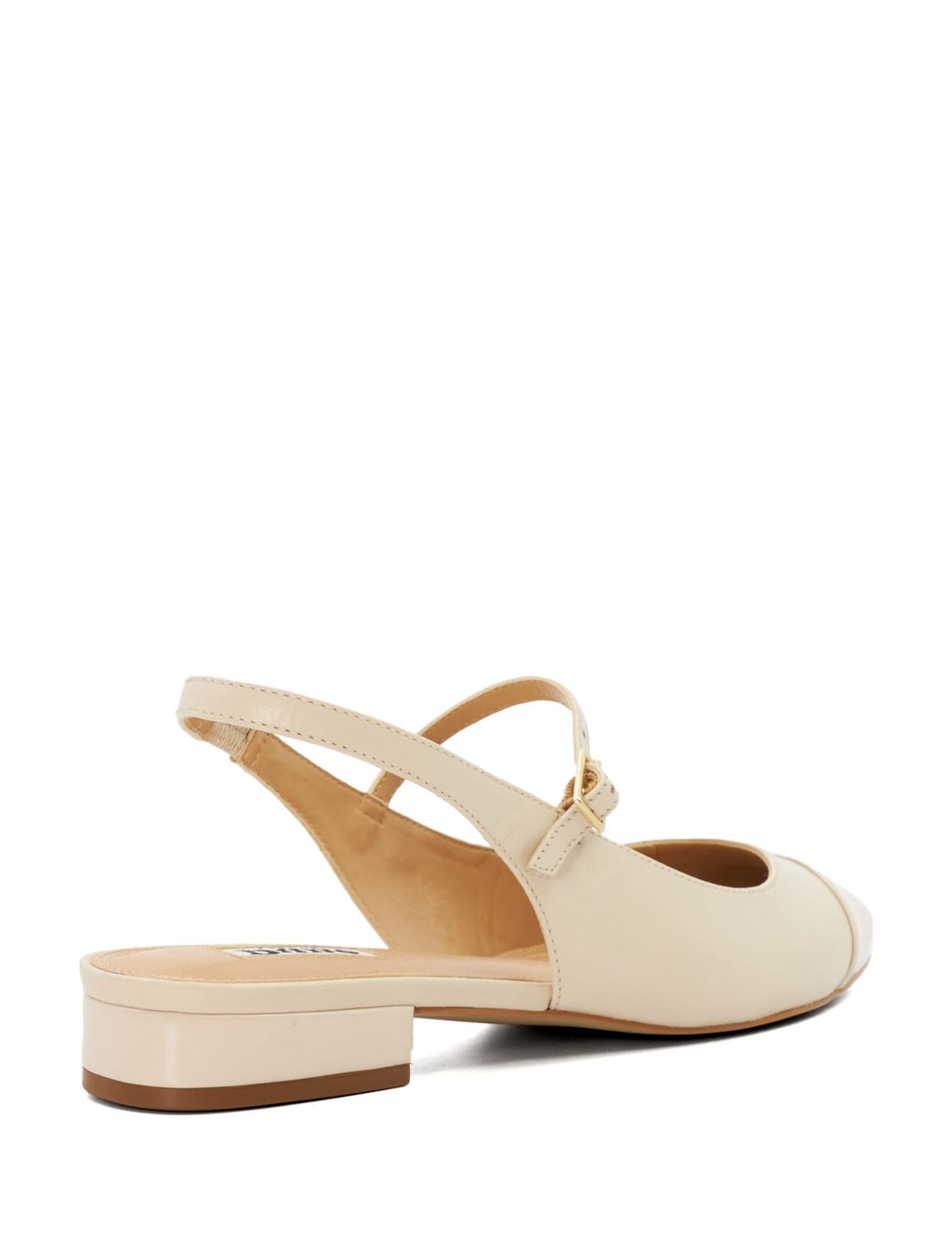 Leather Strappy Flat Slingback Sandals 2 of 5