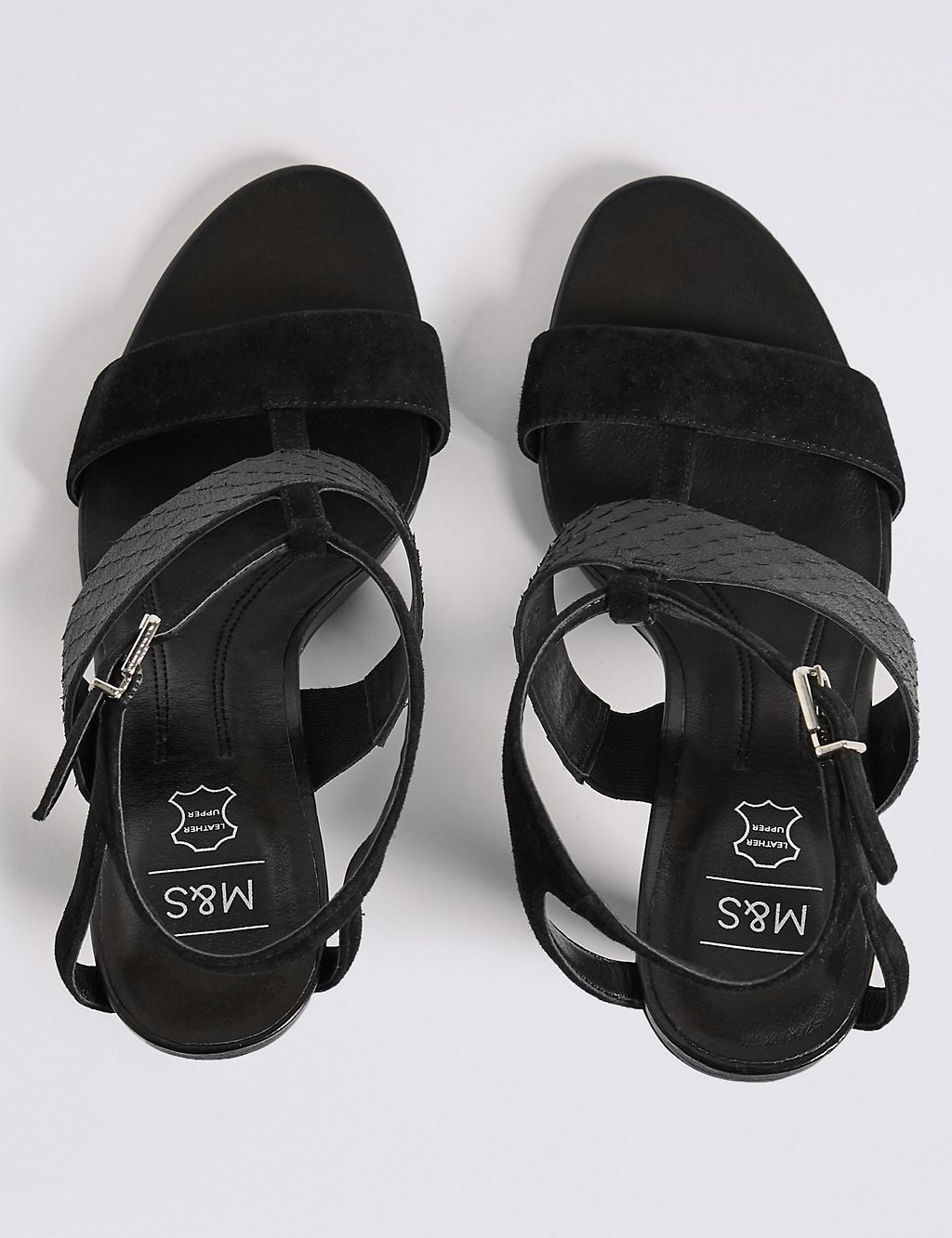 Leather Strappy Sandals 4 of 6
