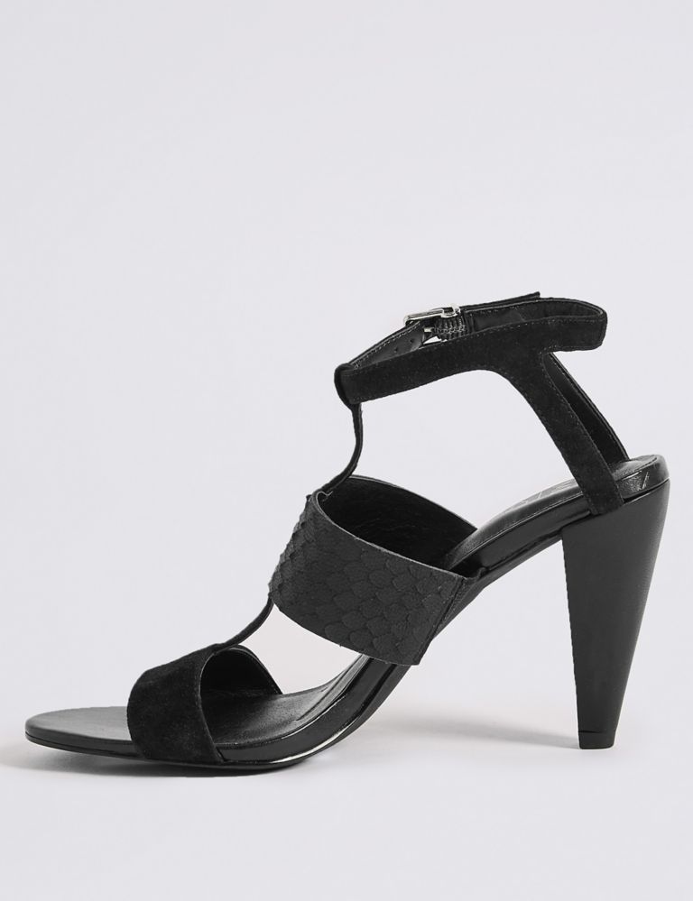 Leather Strappy Sandals 5 of 6