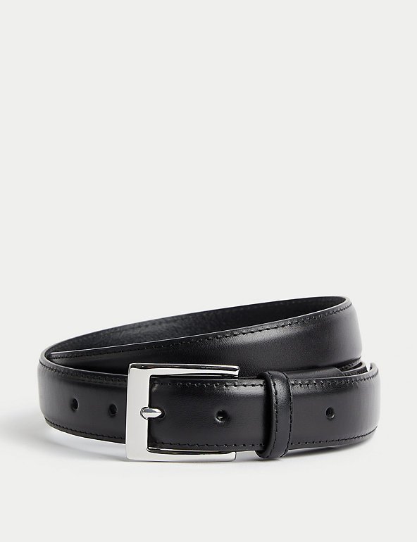 Leather Stretch Belt Image 1 of 2