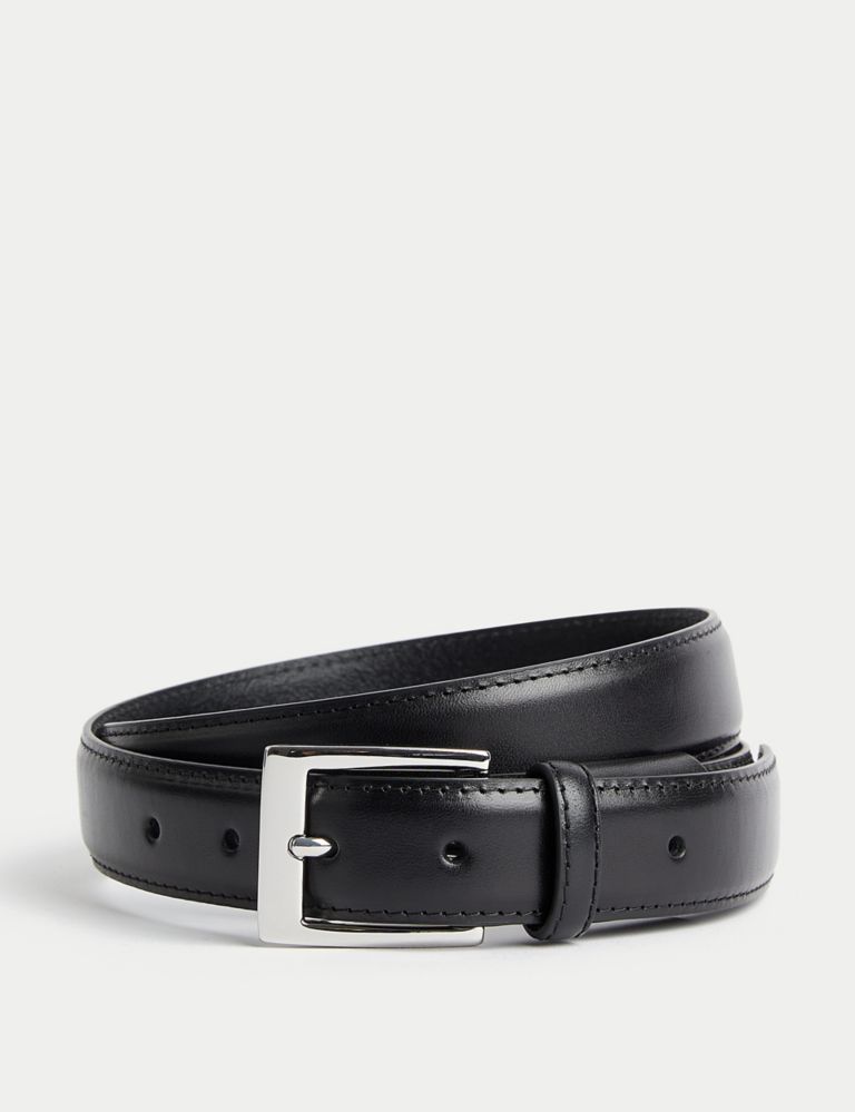 Leather Stretch Belt | M&S Collection | M&S